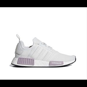White & maybe/purple adidas NMD R 1